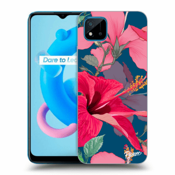 Etui na Realme C11 (2021) - Hibiscus