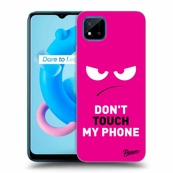 Picasee ULTIMATE CASE pro Realme C11 (2021) - Angry Eyes - Pink