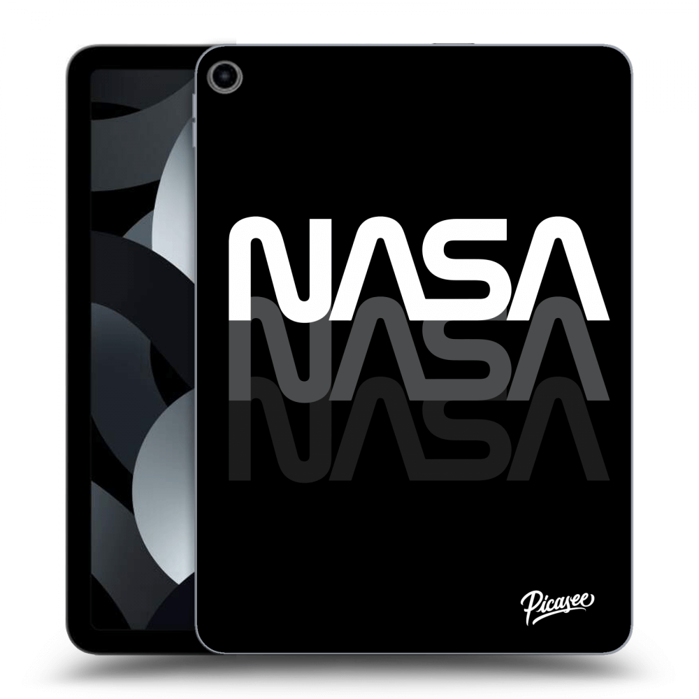 Picasee silikonowe przeźroczyste etui na Apple iPad Air 5 10.9" 2022 - NASA Triple