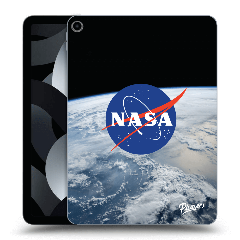 Picasee silikonowe przeźroczyste etui na Apple iPad Air 5 10.9" 2022 - Nasa Earth