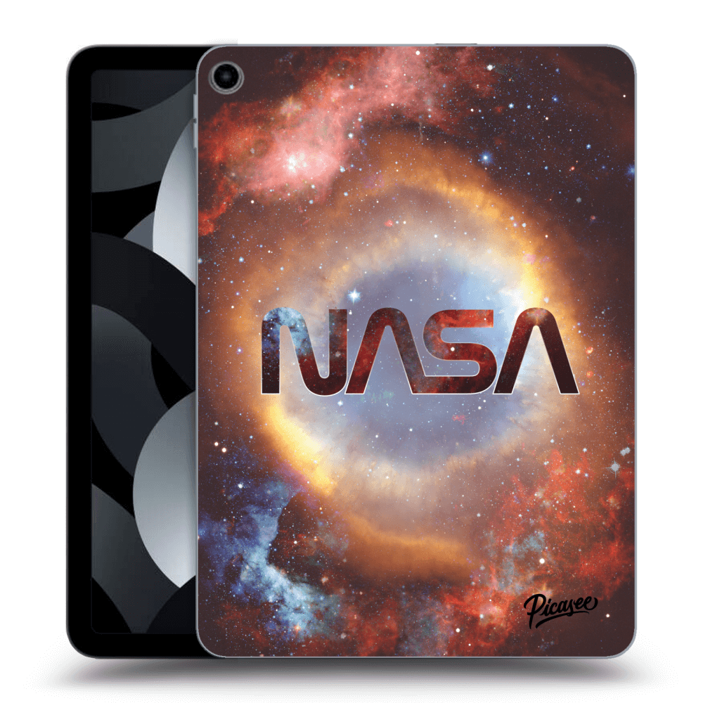 Picasee silikonowe czarne etui na Apple iPad Air 5 10.9" 2022 - Nebula