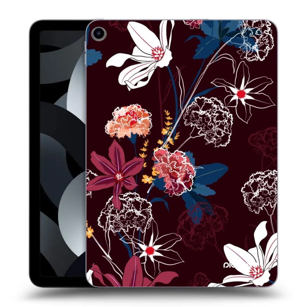 Picasee silikonowe przeźroczyste etui na Apple iPad Air 5 10.9" 2022 - Dark Meadow