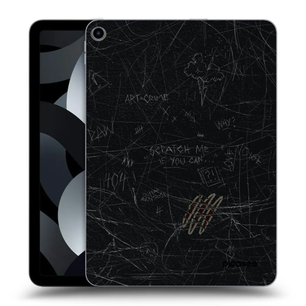 Picasee silikonowe przeźroczyste etui na Apple iPad Air 5 10.9" 2022 - SCRATCH
