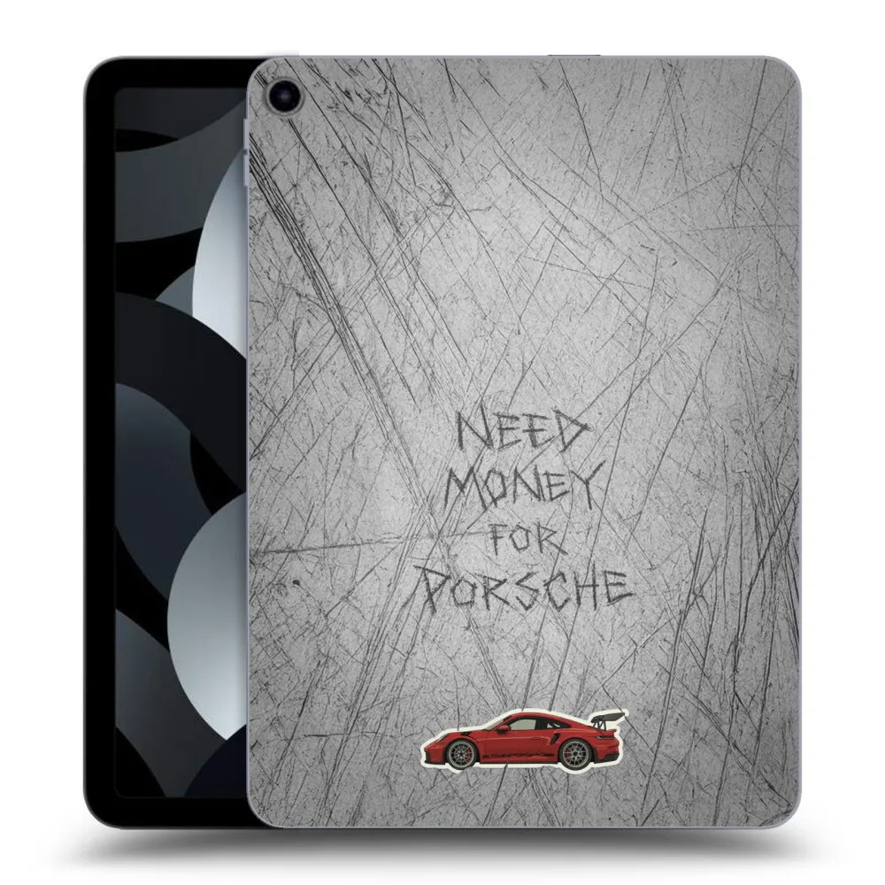 Picasee silikonowe przeźroczyste etui na Apple iPad Air 5 10.9" 2022 - Garage Scratch