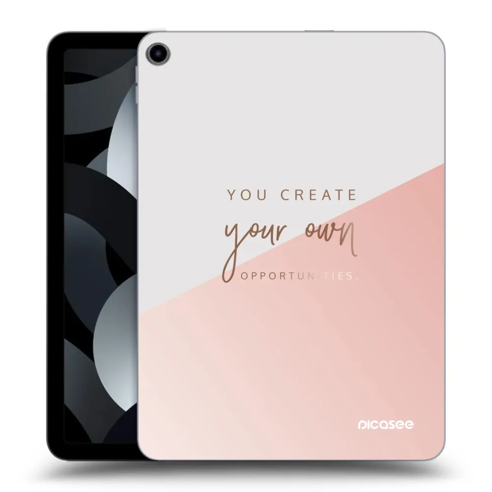 Picasee silikonowe przeźroczyste etui na Apple iPad Air 5 10.9" 2022 - You create your own opportunities