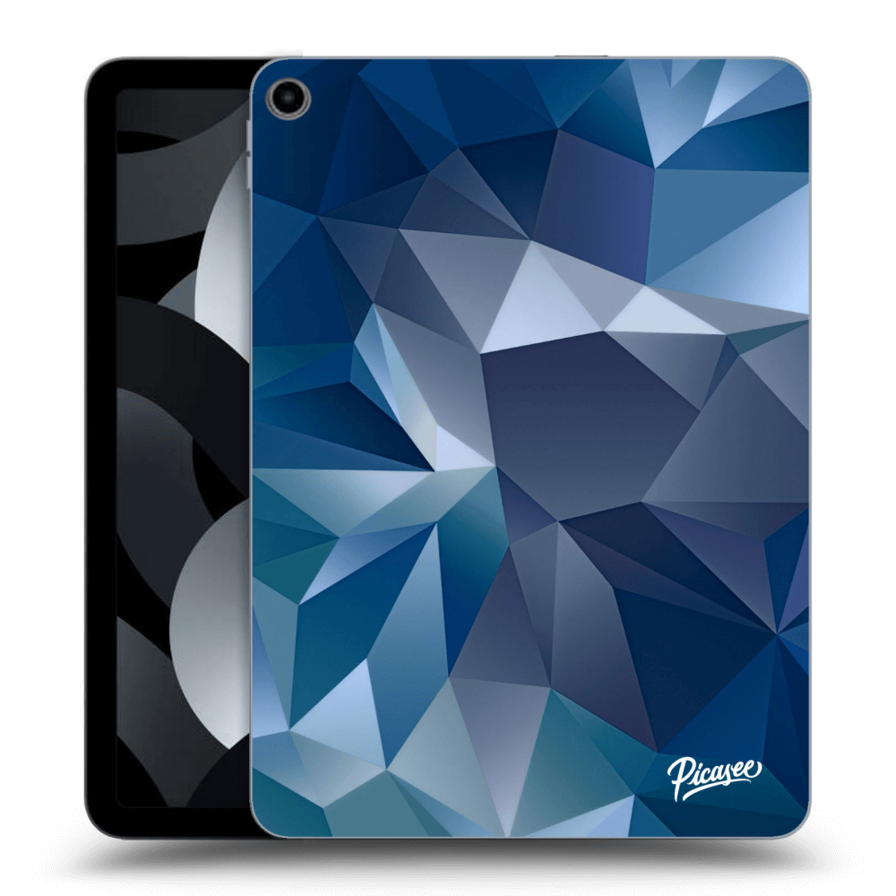 Picasee silikonowe czarne etui na Apple iPad Air 5 10.9" 2022 - Wallpaper
