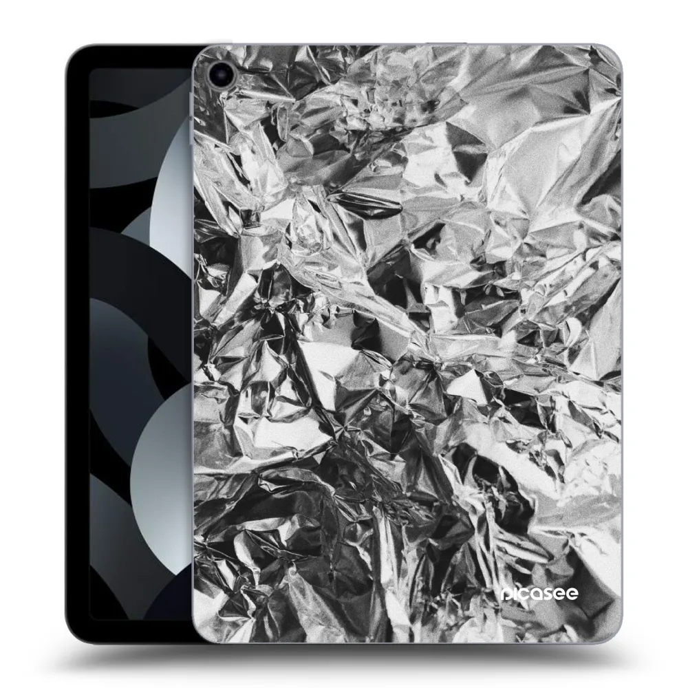 Picasee silikonowe przeźroczyste etui na Apple iPad Air 5 10.9" 2022 - Chrome