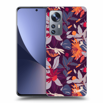 Etui na Xiaomi 12 - Purple Leaf