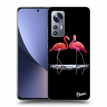 Etui na Xiaomi 12 - Flamingos couple