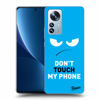 Etui na Xiaomi 12 Pro - Angry Eyes - Blue