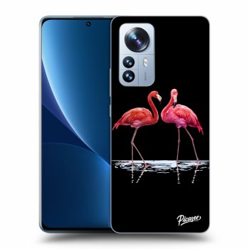 Etui na Xiaomi 12 Pro - Flamingos couple