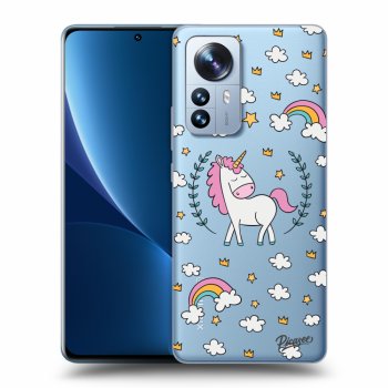 Picasee silikonowe przeźroczyste etui na Xiaomi 12 Pro - Unicorn star heaven