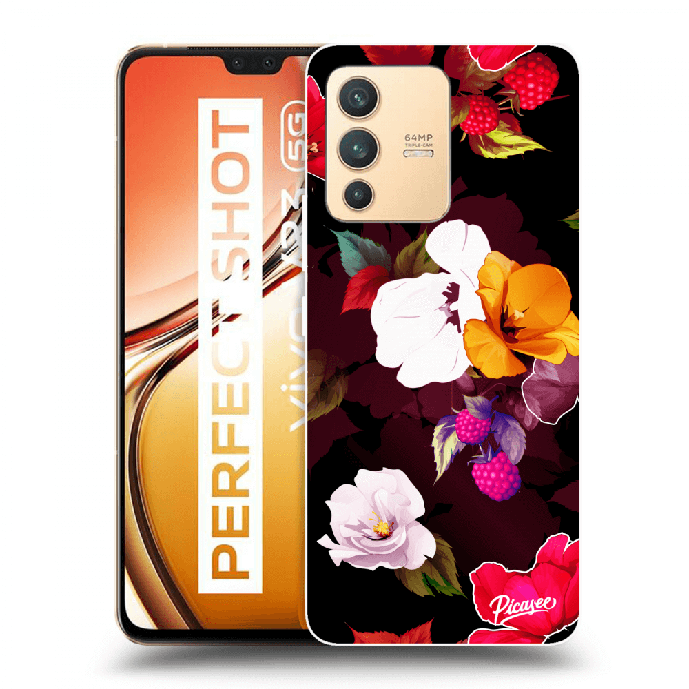 Picasee ULTIMATE CASE pro Vivo V23 5G - Flowers and Berries