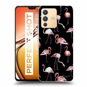 Picasee ULTIMATE CASE pro Vivo V23 5G - Flamingos