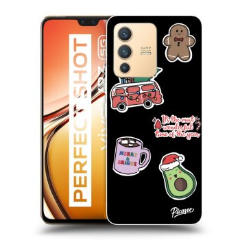 Picasee ULTIMATE CASE pro Vivo V23 5G - Christmas Stickers