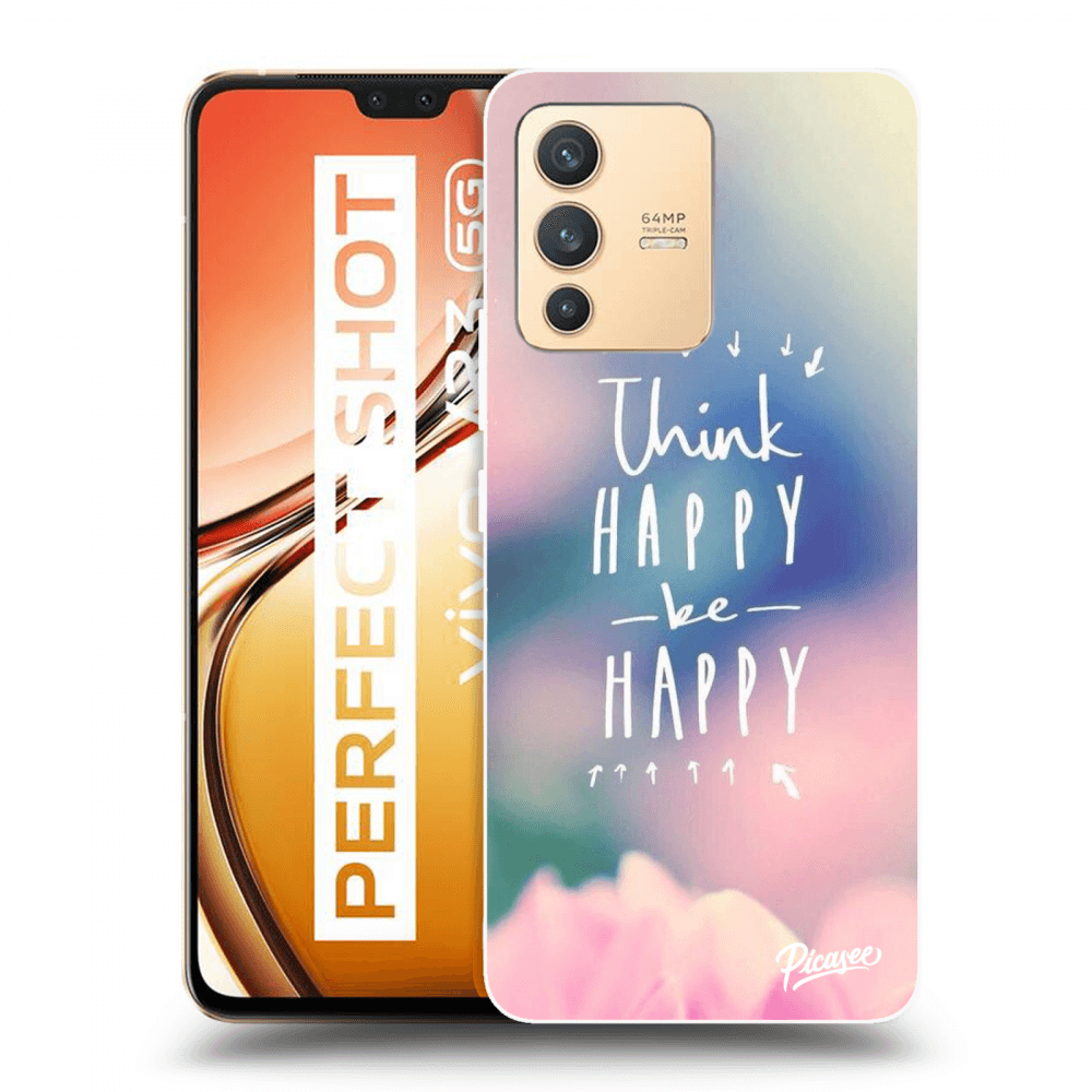 Picasee ULTIMATE CASE pro Vivo V23 5G - Think happy be happy