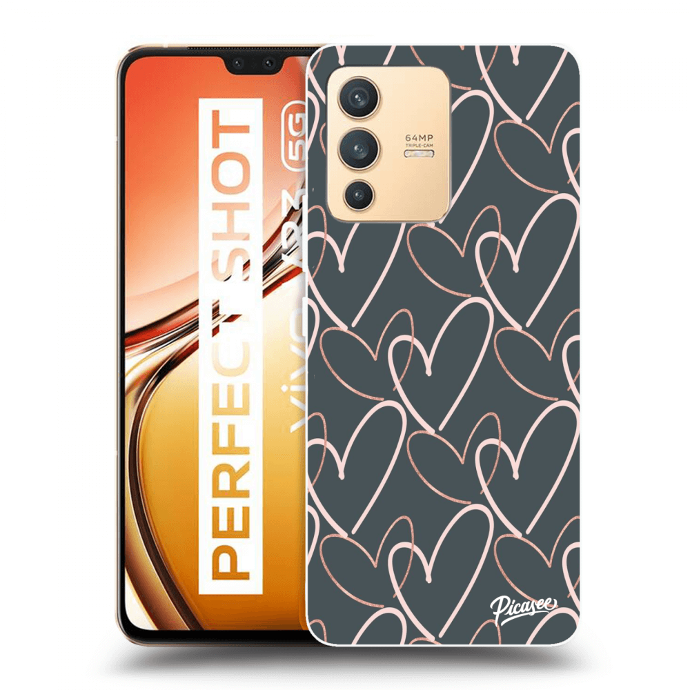 Picasee ULTIMATE CASE pro Vivo V23 5G - Lots of love