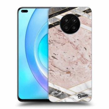 Etui na Honor 50 Lite - Pink geometry