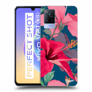 Picasee ULTIMATE CASE pro Vivo V21 5G - Hibiscus