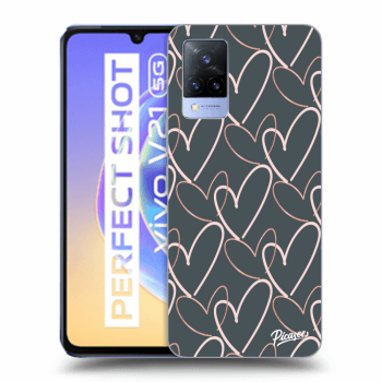 Picasee ULTIMATE CASE pro Vivo V21 5G - Lots of love