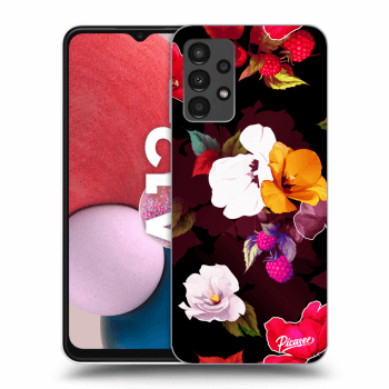 Etui na Samsung Galaxy A13 4G A135 - Flowers and Berries