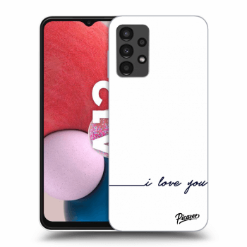 Etui na Samsung Galaxy A13 4G A135 - I love you