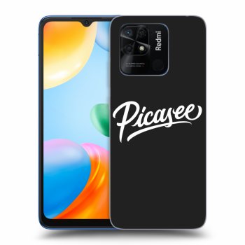 Picasee silikonowe czarne etui na Xiaomi Redmi 10C - Picasee - White