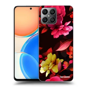 Etui na Honor X8 4G - Dark Peonny