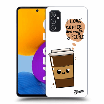 Etui na Samsung Galaxy M52 5G - Cute coffee