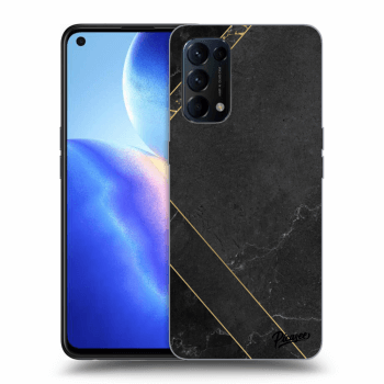 Etui na OPPO Reno 5 5G - Black tile