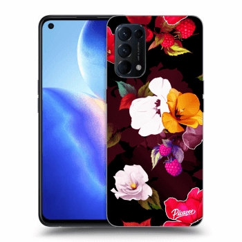 Etui na OPPO Reno 5 5G - Flowers and Berries