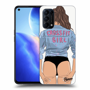 Etui na OPPO Reno 5 5G - Crossfit girl - nickynellow