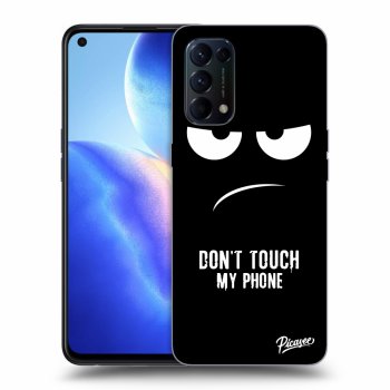 Picasee ULTIMATE CASE pro OPPO Reno 5 5G - Don't Touch My Phone