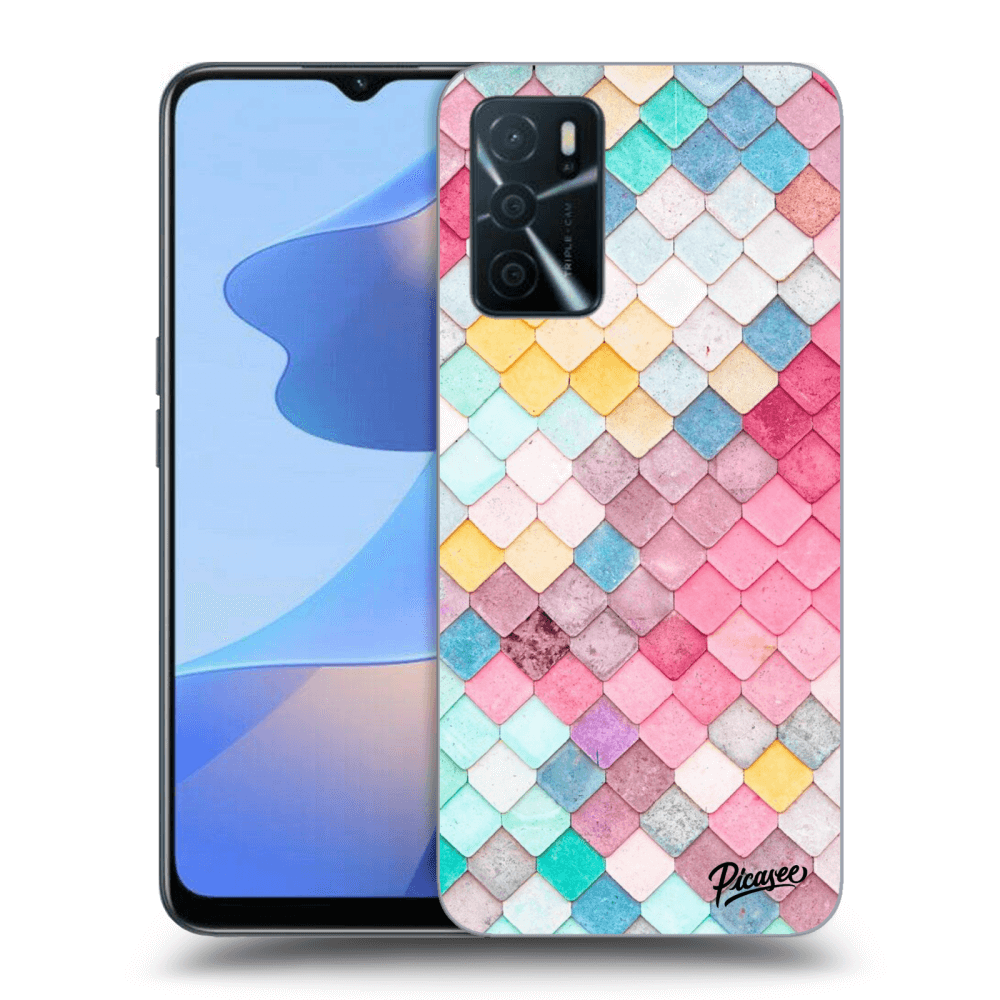 Picasee ULTIMATE CASE pro OPPO A16 - Colorful roof