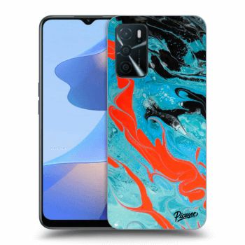 Picasee ULTIMATE CASE pro OPPO A16 - Blue Magma