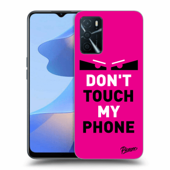 Etui na OPPO A16 - Shadow Eye - Pink