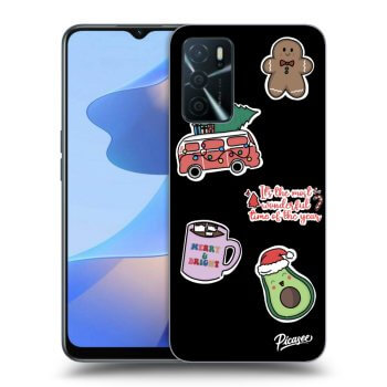 Picasee ULTIMATE CASE pro OPPO A16 - Christmas Stickers