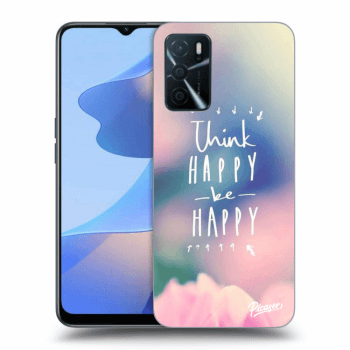 Etui na OPPO A16 - Think happy be happy