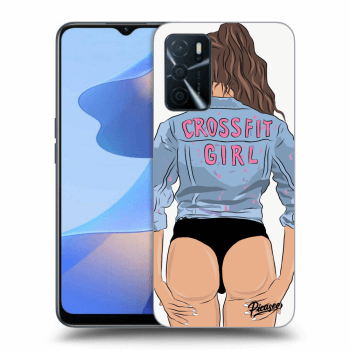Etui na OPPO A16 - Crossfit girl - nickynellow