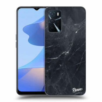 Etui na OPPO A16 - Black marble