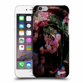 Picasee silikonowe przeźroczyste etui na Apple iPhone 6/6S - Rosebush limited