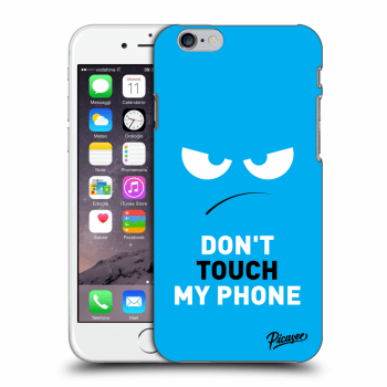 Etui na Apple iPhone 6/6S - Angry Eyes - Blue