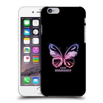 Etui na Apple iPhone 6/6S - Diamanty Purple