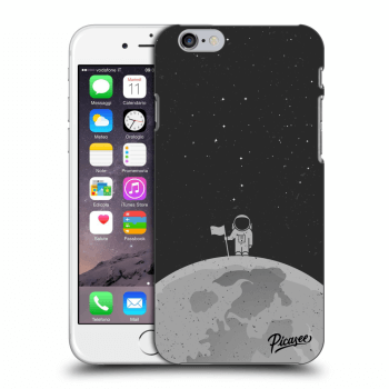 Picasee silikonowe przeźroczyste etui na Apple iPhone 6/6S - Astronaut