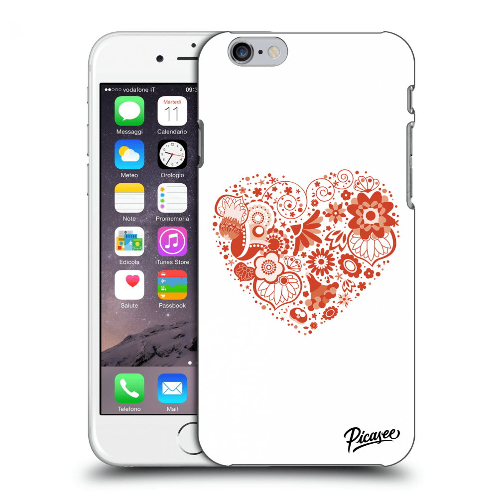 Picasee ULTIMATE CASE pro Apple iPhone 6/6S - Big heart