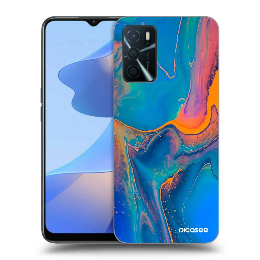 Picasee ULTIMATE CASE na OPPO A16s - Rainbow