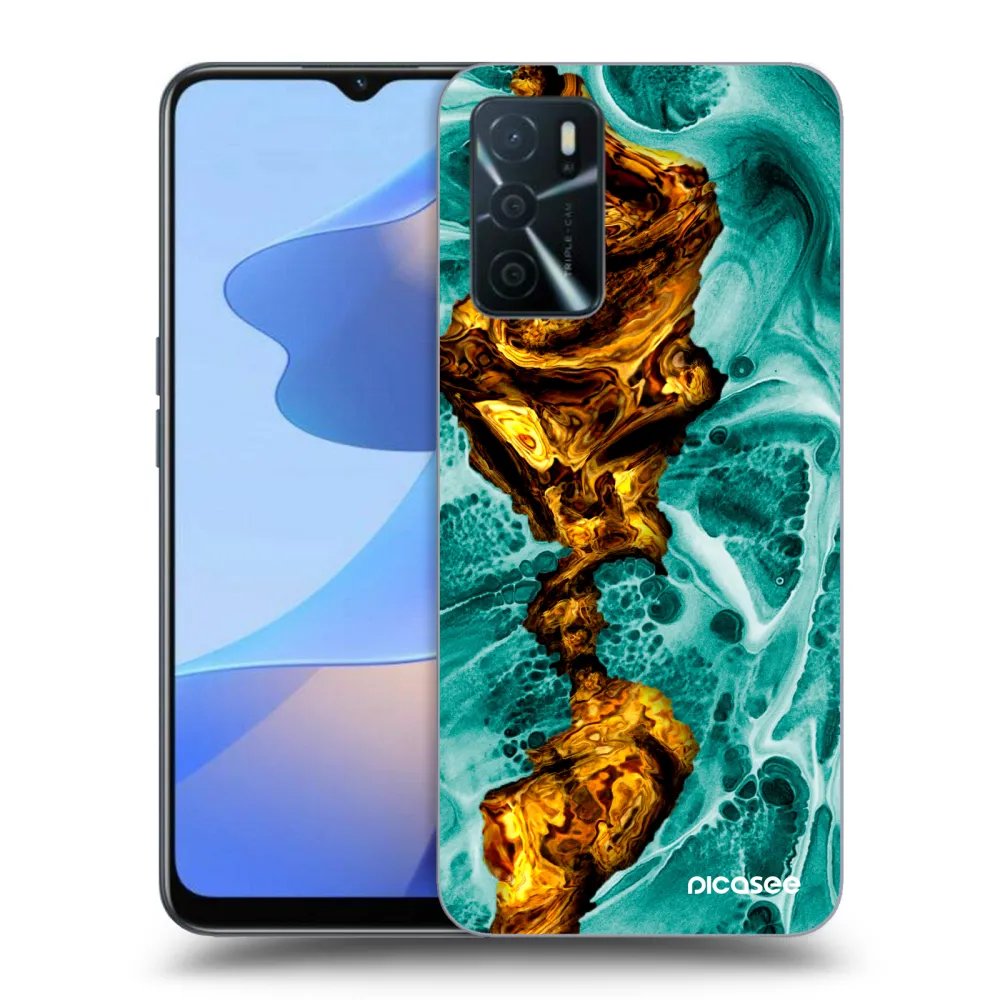 Picasee ULTIMATE CASE na OPPO A16s - Goldsky