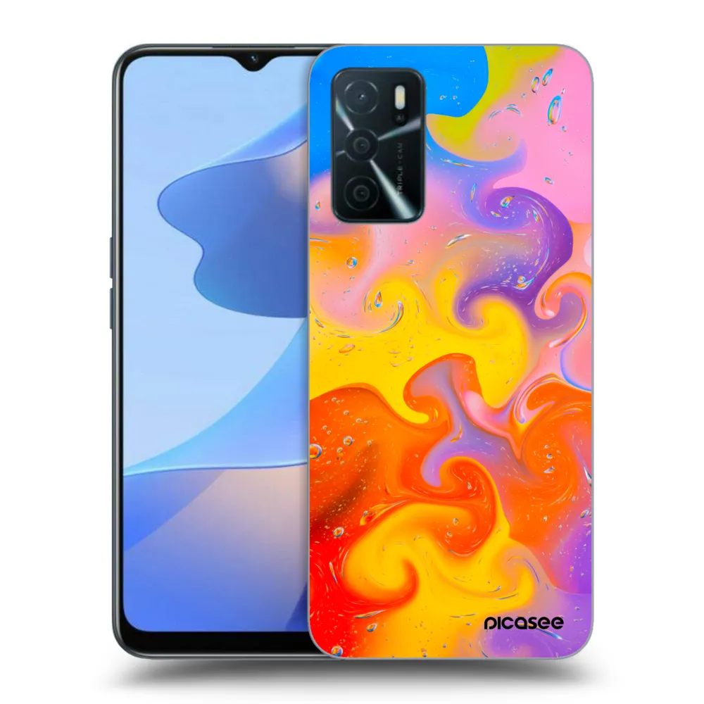 Picasee ULTIMATE CASE na OPPO A16s - Bubbles