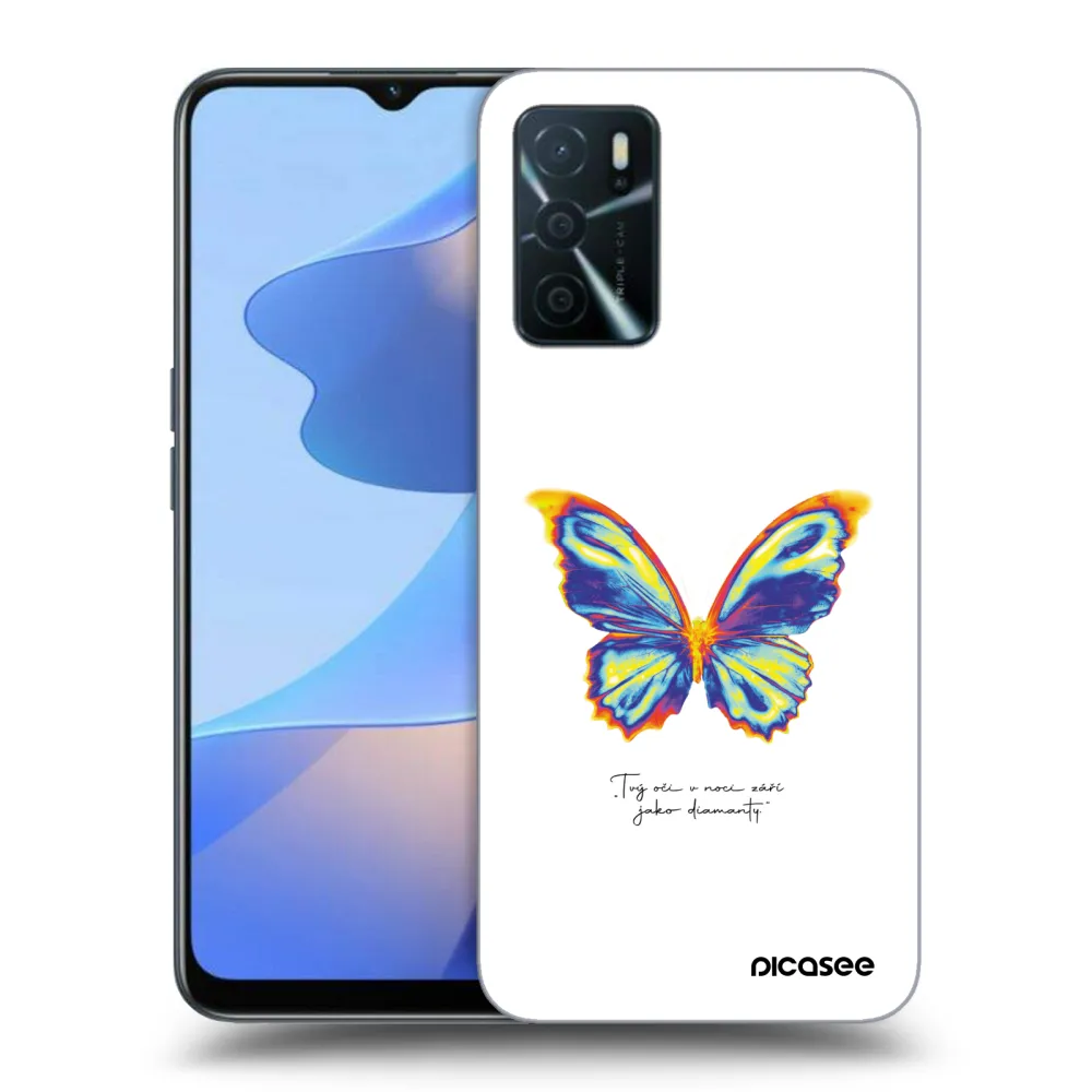 Picasee ULTIMATE CASE na OPPO A16s - Diamanty White