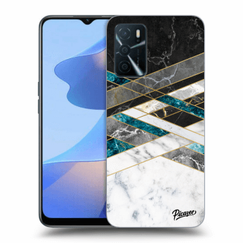 Picasee ULTIMATE CASE pro OPPO A16s - Black & White geometry